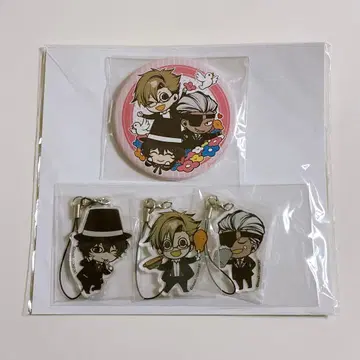 [ 새상품 미개봉 ] 아르카나 패밀리아 캔뱃지 아크릴 스트랩 특전