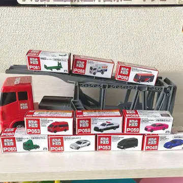 포켓 토미카 오카타즈케 커리어 포켓 토미카 10대 세트