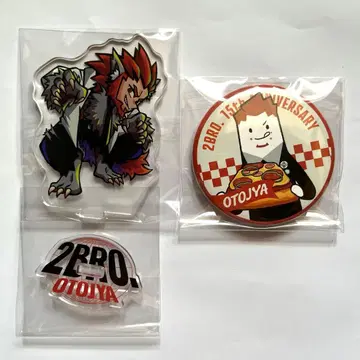 2BRO. 15주년 남동생 캔뱃지 미니 아크릴 스탠드