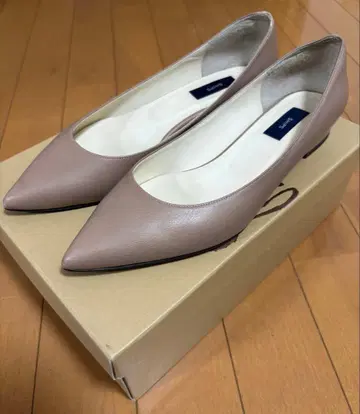 [ SHIPS ] 펌프스 플랫슈즈 베이지 24