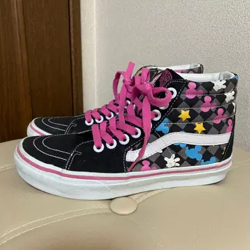 Vans Sk8-Hi 미키 패턴 스니커즈