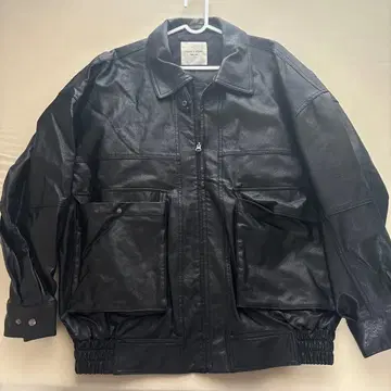 FREAKS STORE 인조 가죽 블루종