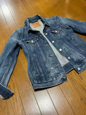Levi's G 데님 자켓 데미지 가공