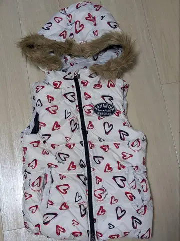 사만다 타바사/퍼 다운 베스트 사이즈 M