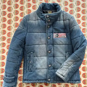 중고품 KNACKERED 충전솜 데님 자켓