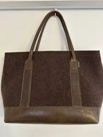 Graf & Lantz 콤비 토트백 브라운