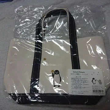 Suica 펭귄 24 온스 캔버스 토트백