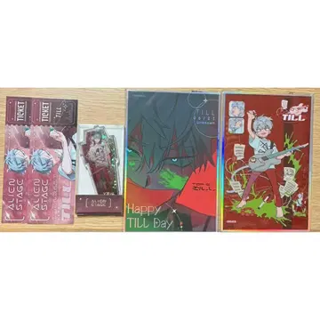 ALIEN STAGE 티르 색지 티켓풍 카드 아크릴 보드