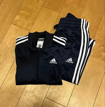 adidas 네이비 저지 세트 트랙 자켓