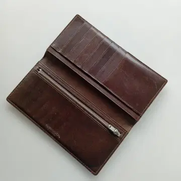 HERGOPOCH 코도반 다크 브라운 장지갑