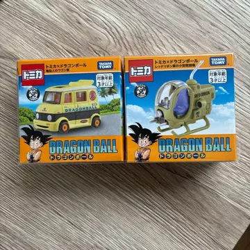 토미카 x 드래곤볼 무천도사의 왜건 자동차 레드 리본 군의 소형 전투기