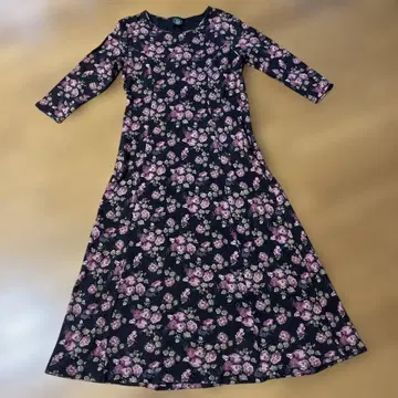 로라 애슐리 꽃무늬 롱 원피스