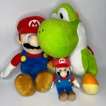 마리오의 말하는 봉제 인형 제일복권 요시 봉제 인형 마리오s 봉제 인형