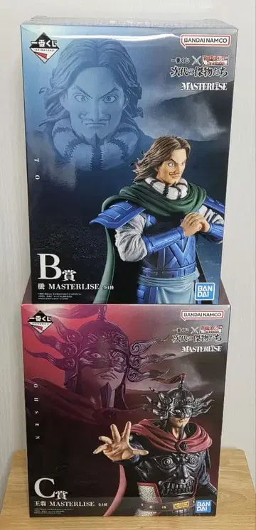 제일복권 춘추전국 대전 킹덤 B.C 피규어 2종 세트