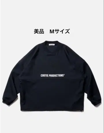 COOTIE 폴리에스터 트윌 풋볼 L/S 티