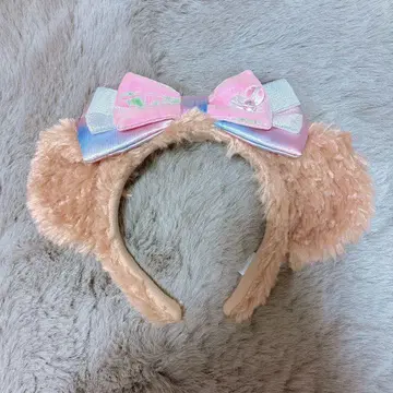 도쿄 디즈니 리조트 더피 프렌즈 20주년 컬러풀 해피니스 머리띠