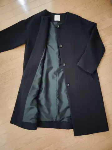 노카라 롱 코트 월드 네이비