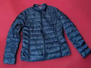 UNIQLO x INES 울트라 라이트 다운 자켓 (L) 네이비