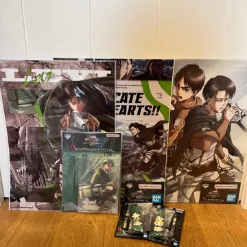 리바이 6세트 제일복권 진격의 거인 D상 F상 I상