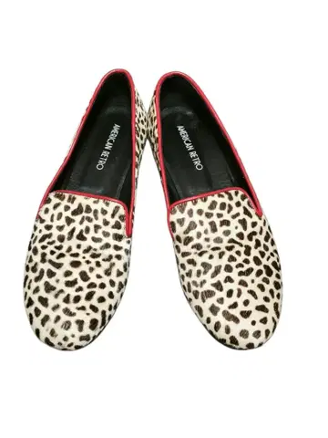 AMERICAN RETRO 송치 달마시안 패턴 플랫슈즈 38