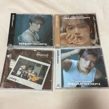 [ 미개봉 새상품 ] 김재중 일본 앨범 Rhapsody 4형태 CD 세트