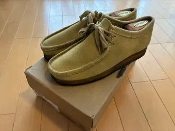 클락스 왈라비 메이플 UK6 1/2 US7 1/2