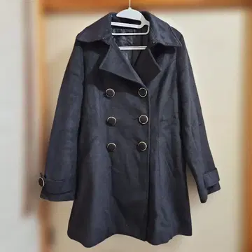 블랙 코트 여성용 L