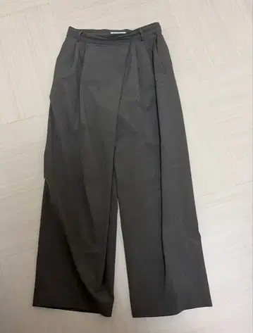 BEAUTY&YOUTH 포플린 2턱 랩 팬츠