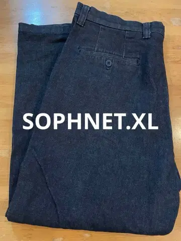 스테디셀러 빅 사이즈 SOPHNET. 소프넷 데님 팬츠 XL