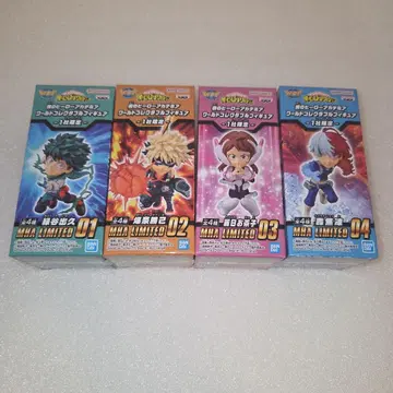 새상품 미개봉 나의 히어로 아카데미아 콜렉터블 1사 한정판 총 4종