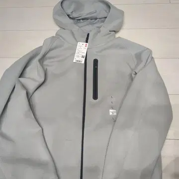 유니클로 드라이 스트레치 맨투맨 풀 집업 후드티