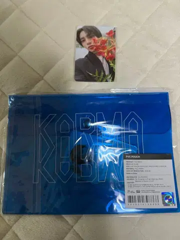 스키즈 아이엔 karma PVC 파우치 포토 카드 포함