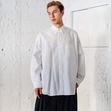 새상품급 Graphpaper Oxford 오버사이즈 B.D 셔츠