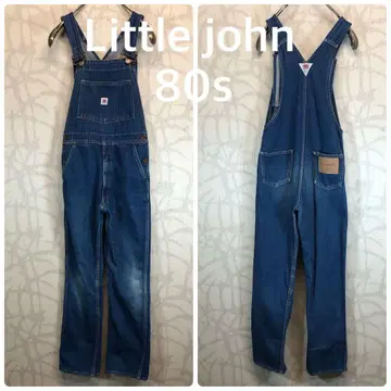 리틀존 Little John 80s 데님 오버롤 R
