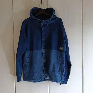 grn 네이비 데님 마운틴 후드티 L 사이즈