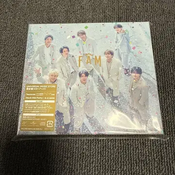 미재생 FAM Timelesz 유니버셜 뮤직 스토어 한정판