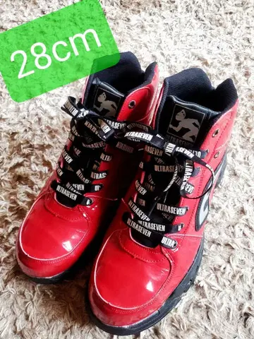 홍신 고무 스니커즈 울트라 세븐 스니커즈 메탈릭 컬러 28