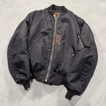 버즈릭슨 MA-1 블랙 플라이트 자켓 XL BR15414