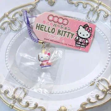 지역 한정 키티 도쿄 한정판 에비스님 키티 헬로키티 스트랩 에비스