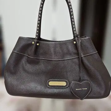 Samantha Thavasa 사만다 타바사 브라운 토트백 거울 포함