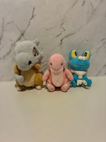 포켓몬 봉제 인형 3체 세트