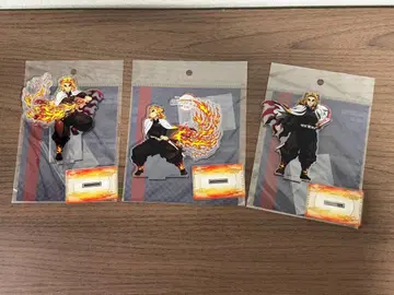 무한열차편 리바이벌 렌고쿠 쿄쥬로 아크릴 스탠드 3종 세트