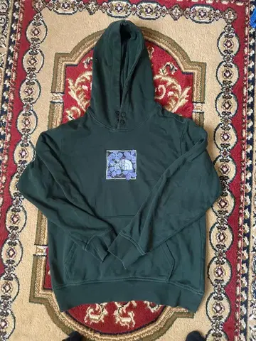 THE NORTH FACE 꽃무늬 자수 후드티 M 사이즈