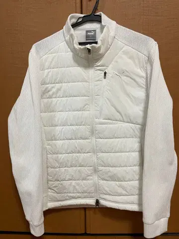 푸마 골프 자켓 니트 다운 절개