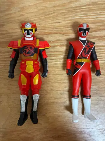 슈퍼전대 히어로 피규어 2체 세트