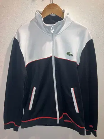 Lacoste 집업 자켓 블랙 저지 라코스테 빈티지