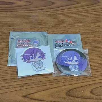 도원암귀 GIGO POP UP SHOP 도화월영 캔뱃지 아크릴 스탠드