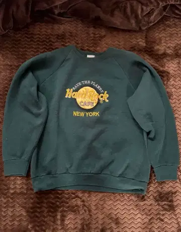 90's Hard Rock Cafe 하드 록 구제 맨투맨