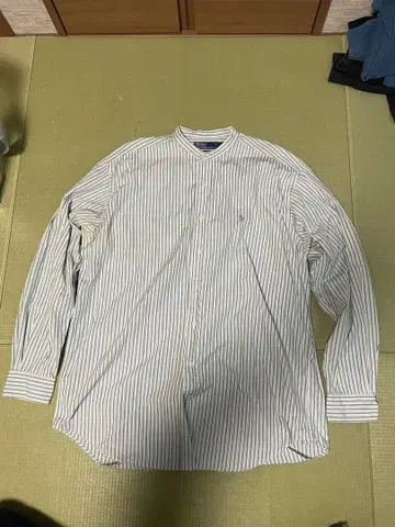 랄프 로렌 스트라이프 셔츠 긴팔 L 표기 XL