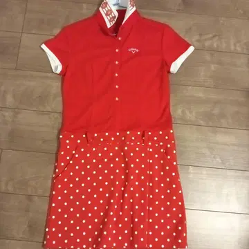 캘러웨이 골프 원피스 L 사이즈 레드